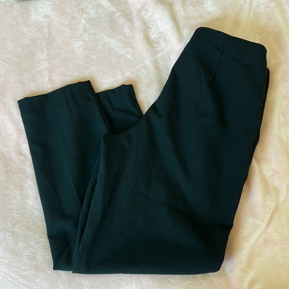 Women's High-Rise Tailored Trousers - A New Day™ Black 10: Tapered Leg, Ankle - Picture 5 of 7